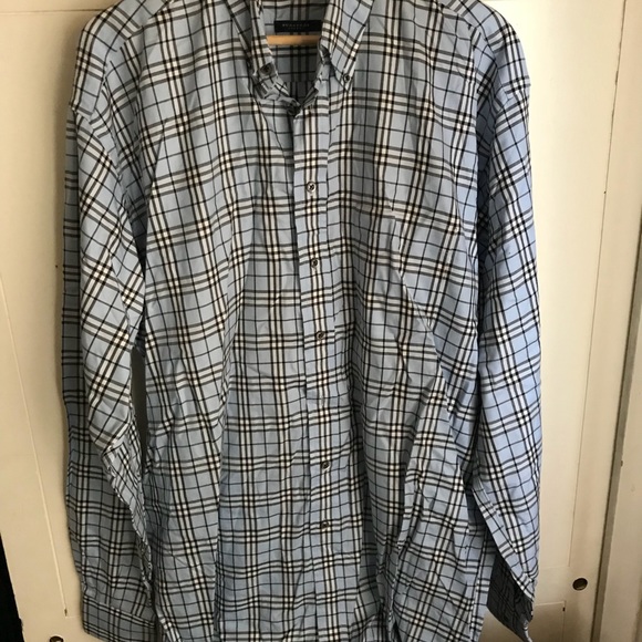 burberry nova check mens shirt